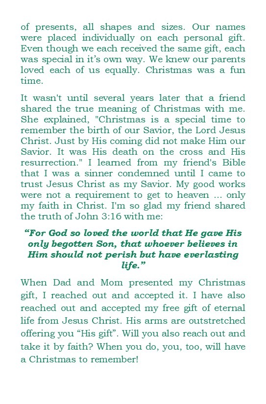 A Christmas to Remember