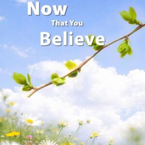 Now That You Believe